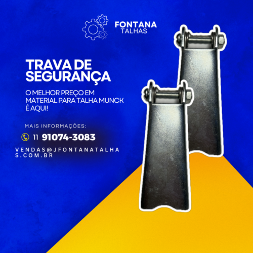 Trava De Segurança - Fontana Talhas forte 03 728977