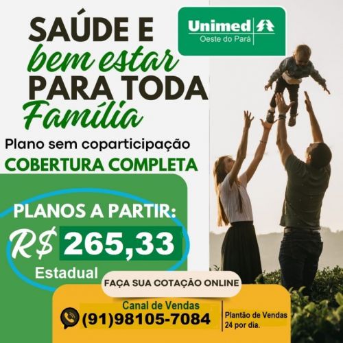 Unimed Estadual com promoção Neste Mês Dos Pais Faça seu Plano com cobertura Estado do Pará 721561