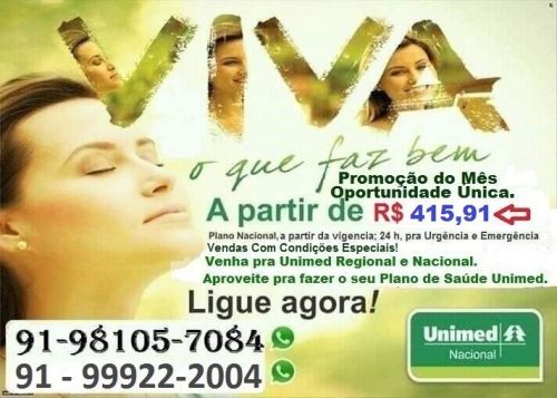 Unimed Nacional Com Promoção Neste Mês Aproveite e Venha Pra Unimed 721583