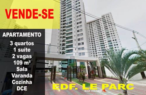 Vendo Excelente apartamento 109m² de Alto Padrão no condomínio Le Parc 711390