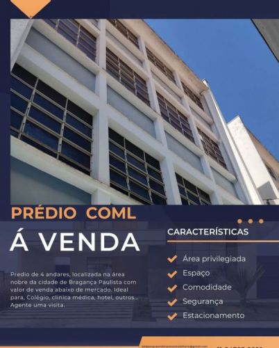 Vendo Prédio Coml 4 Andares 740171