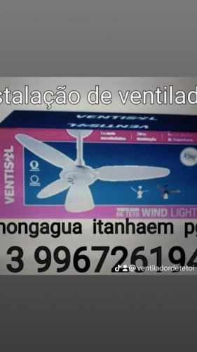 Ventilador de teto mongagua 733214